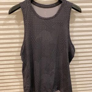Fun pattern lululemon metal vent tank top